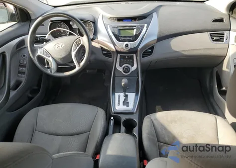 2012 Hyundai Elantra Gls from USA, damaged, VIN 5NPDH4AE7CH080657